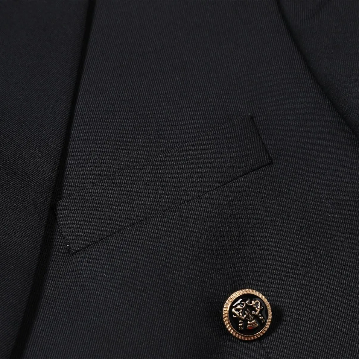 Cloudstyle Mens 2-Piece Dress Suit Blazer Slim Fit Double-Breasted Suit Jacket Sport Coat and Pants Set