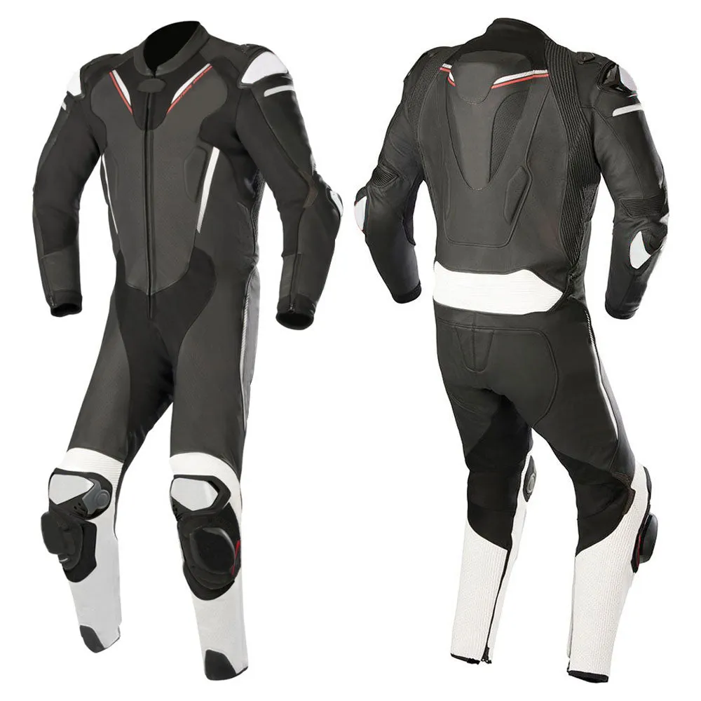 MEN YARK MOTORCYCLE LEATHER RACING  SUIT