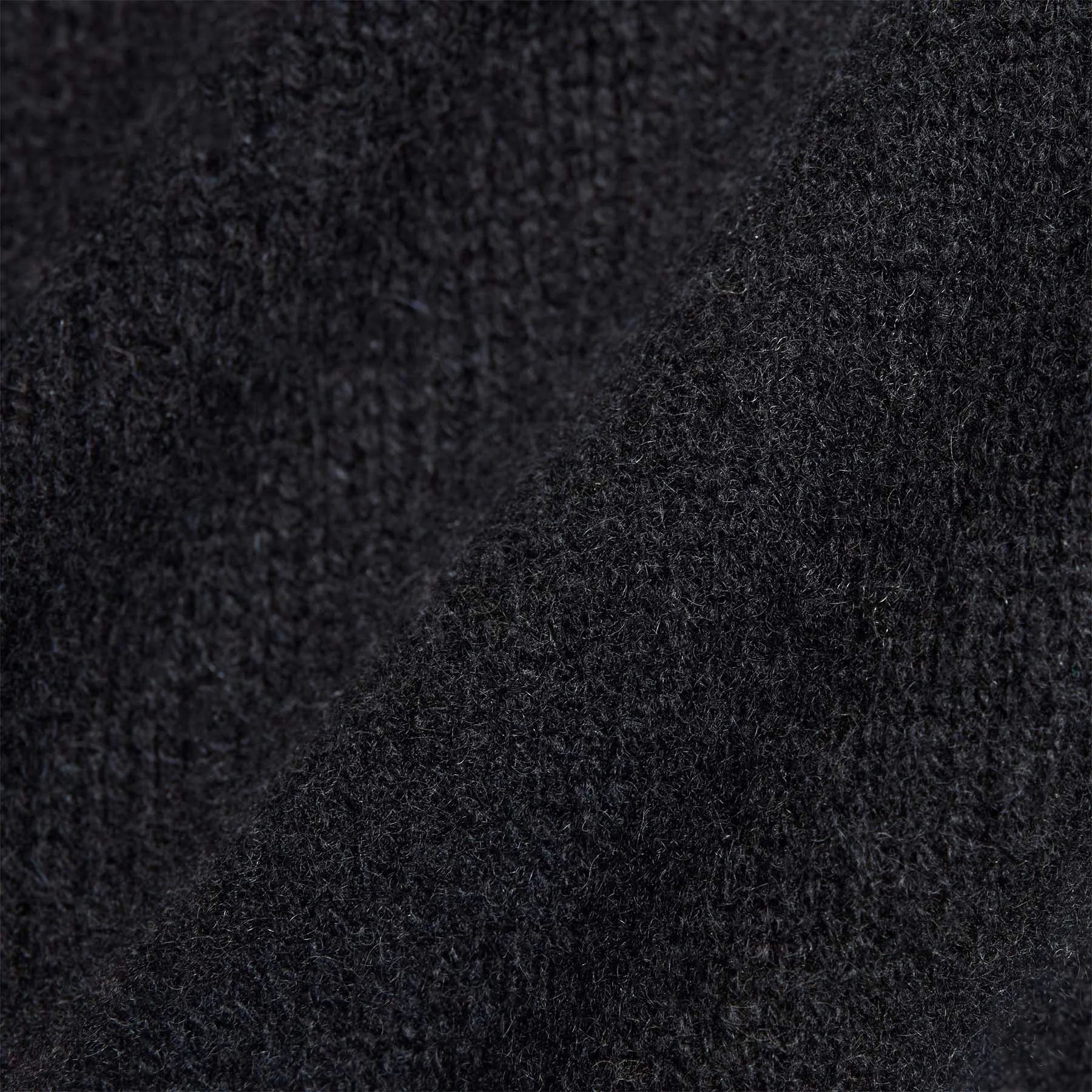 Recycled Cashmere Cardigan - Black