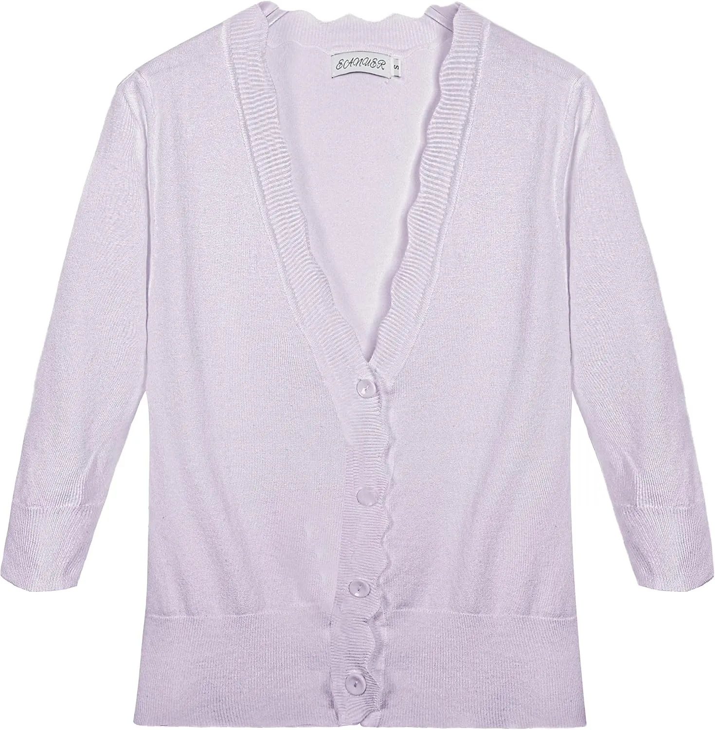 Women's Short Sleeve Cropped Cardigan Button Down Sweater Lightweight Knit Shrugs